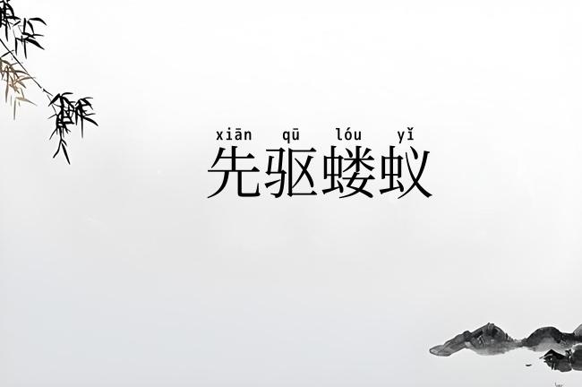 先驱蝼蚁