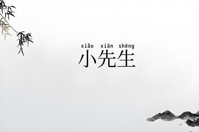 小先生