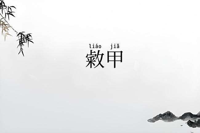 敹甲